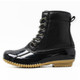 Woman Sonwy boots Shoes Waterproof  Boots for all Seasons Brown Color Rubber Bottom Warm boot shoes, Size:37(Black)