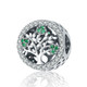 S925 Sterling Silver Tree Of Life Bead Accessories Diamond Pendant Accessories, Style:Bead