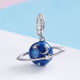 S925 Sterling Silver Secret Planet Charm DIY Bracelet Accessories