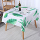 2 PCS Christmas Printed Waterproof And Oilproof Tablecloth Square Tablecloth Table Mat, Specification: 140x140cm(Style 9 Turtle Leaf)