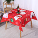 2 PCS Christmas Printed Waterproof And Oilproof Tablecloth Square Tablecloth Table Mat, Specification: 140x140cm(Style 6 Snowman)