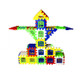 10 Sets Children Early Educational Plastic Building Blocks House DIY Toys (24 PCS / Set), Rondom Color Delivery
