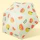 Fruit Capsule Sunny Umbrella Vinyl Sunscreen Anti-UV Umbrella Ladies Umbrella(Grapefruit orange)