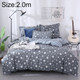 4 PCS/Set Bedding Set Happy Family Pattern Duvet Cover Flat Sheet Pillowcase Set, Size:2M(Starry)