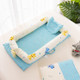 Baby Crib Cotton Pillow Baby Travel Bed Foldable Toddler Bed Cradle(Dog)