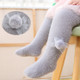 Baby Leggings Imitation Mink Fleece Plus Fleece Tight Pantyhose, Size:L(Grey)