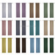 4 PCS High-precision Curtain Shade Cloth Insulation Solid Curtain, Size:52×84（132×213）(Khaki)