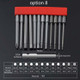 12 PCS / Set Screwdriver Bit With Magnetic S2 Alloy Steel Electric Screwdriver, Specification:8