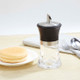 304 Stainless Steel + Acrylic Bottle Kitchen Seasoning Jar, Specification:Sugar Bottle