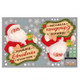 10 PCS Christmas Decorations Stickers Glass Window Wall Stickers(Santa Claus )