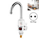 Kitchen Instant Electric Hot Water Faucet EU Plug, Style:Digital Display Big Elbow