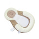 Baby Pillow Infant Newborn Mattress Pillow Baby Sleep Positioning Pad Prevent Flat Head Shape Anti Roll Pillows(Beige)