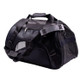 Portable Pet Backpack Dog Go Out Messenger Folding Bag Pet Supplies, Specification: Small(Black)