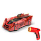 Electric Remote Control Follow Light Wall Climbing Car Charging Infrared Induction Four-Wheel Drive Car Children Toy(Red)