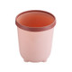 10 PCS Household Living Room Cute Girl Press-ring Trash Can Bedroom Bathroom Toilet Paper Basket, Size:S 22.5x25cm(Pink)