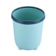 10 PCS Household Living Room Cute Girl Press-ring Trash Can Bedroom Bathroom Toilet Paper Basket, Size:L 24.8x27.5cm(Blue)