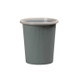 10 PCS Household Kitchen Bathroom Plastic Trash Can without Cover Lip, Size:S 23.5x25.5x17cm(Blue)