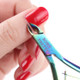 5 PCS Nail Cuticle Nipper Cutter Rainbow Clipper Scissor Dead Skin Remover Trimming Manicure Nail Art Tool