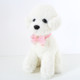 6 PCS Pet Handmade Adjustable Cat Dog Bow Tie Collar, Size:S 17-32cm, Style:Sequin Bowknot