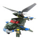 81001 251 PCS Brick Blocks Military Weapons Series Aircraft Flash Freeze Airplane Blocks Educational Toys, Age Range: 6 Years Old Above