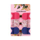 5 PCS Hairpin Baby Combo Set Bright Pink Bow Card(19)