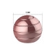 Fully Disassembled Rotating Tabletop Ball Decompression Gyroscope Tabletop Toy, Specification:Diameter 55mm(Rose Gold)