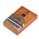 17-Tone Beginner Finger Piano Deer Head Kalimba Thumb Piano(Retro)