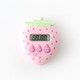 Creative Fruit Shape Time Manager Kitchen Mechanical Learning Timer Alarm Reminder(Strawberry)