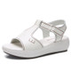 Casual Wild Non-slip Wear-resistant Women Sandals (Color:White Size:36)