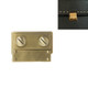 10 PCS Luggage Hardware Accessories Female Bag Lock Buckle(Bronze)