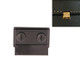 10 PCS Luggage Hardware Accessories Female Bag Lock Buckle(Black)