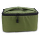 Water-resistant DSLR Padded insert Case Waterproof Zipper Removable Partition Camera Bags(Army Green)