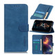 For HTC Desire 20 Pro KHAZNEH Retro Texture PU + TPU Horizontal Flip Leather Case with Holder & Card Slots & Wallet(Blue)
