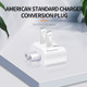 2 PCS XJ01 Power Adapter for iPad 10W 12W Charger & MacBook Series Charger, US Plug