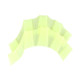 Finger Flexible Silicone Swimming Gloves (Large Size)(Green)
