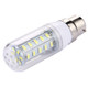 B22 3.5W 36 LEDs SMD 5730 LED Corn Light Bulb, AC 110-220V (White Light)