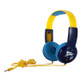 KID101 Portable Cute Children Learning Wired Headphone(Black Yellow)