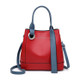 3 In 1 Fashion Solid Color Bucket Type Handbag Shoulder Bag(Red)