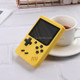 MK500 3.0 inch Macaron Mini Retro Classic Handheld Game Console for Kids Built-in 500 Games, Support AV Output(Yellow)