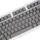 HXSJ P9 104 Keys PBT Color Mechanical Keyboard Keycaps(Grey)