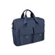 DJ09 Handheld Shoulder Briefcase Sleeve Carrying Storage Bag with Shoulder Strap for 15.6 inch Laptop(Navy Blue)