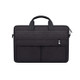 ST08 Handheld Briefcase Carrying Storage Bag without Shoulder Strap for 15.4 inch Laptop(Black)