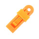 20 PCS Outdoor Tent Awnings Windproof Fixing Clip Multifunctional Wind Rope Buckle (Orange)