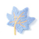 30 PCS Girls Cute Maple Leaf Hairpin BB Bangs Clips Hair Accessories (Blue)