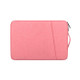 ND01D Felt Sleeve Protective Case Carrying Bag for 15.4 inch Laptop(Pink)