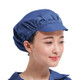 10 PCS Anti-static Dust-free Workshop Duck Tongue Working Cap With Skylight, Size:L(Navy Blue)