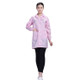 Electronic Factory Anti Static Blue Dust-free Clothing Stripe Dust-proof Clothing, Size:XL(Pink)