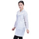 Electronic Factory Anti Static Blue Dust-free Clothing Stripe Dust-proof Clothing, Size:L(White)