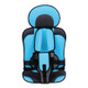 Car Portable Children Safety Seat, Size:50 x 33 x 21cm (For 0-5 Years Old)(Light Blue + Grey)