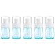 5 PCS Travel Plastic Bottles Leak Proof Portable Travel Accessories Small Bottles Containers, 30ml(Blue)